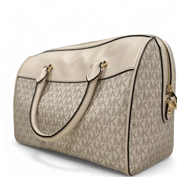 Michael Kors-Women’s Medium Beige & Cream Cross body shoulder bag - Picture 2 of 13